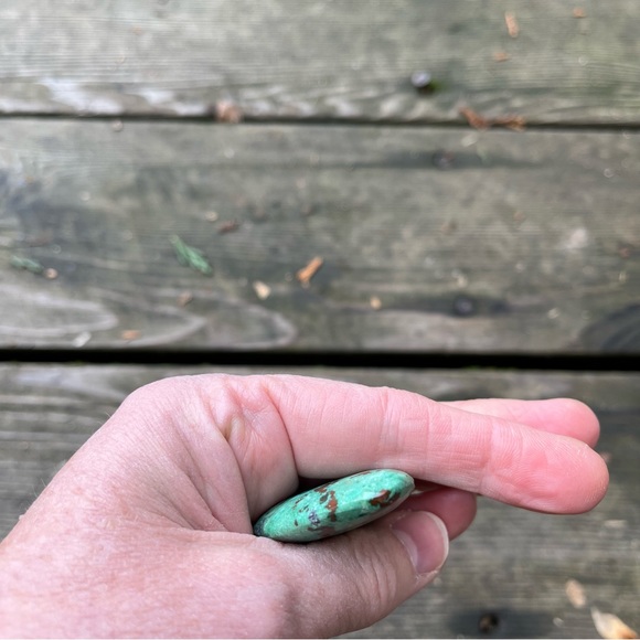 Turquoise With Cuperite Crystal - Picture 8 of 15